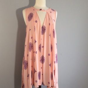 Free People Tree Swing Tunic Sz L